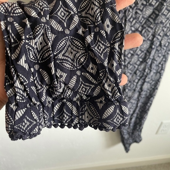 Navy Printed Pants Knox Rose XXL - Picture 7 of 7